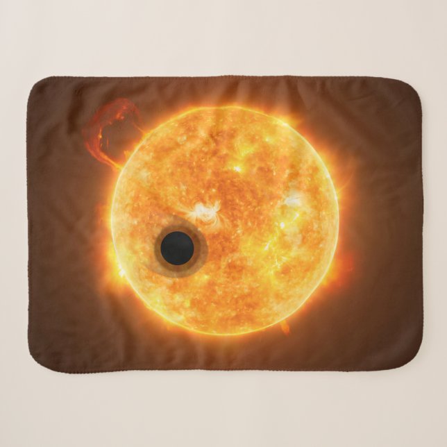 Couverture Sherpa L'Exoplanet Wasp-107b Est Un Géant De Gaz (Devant (Horizontal))