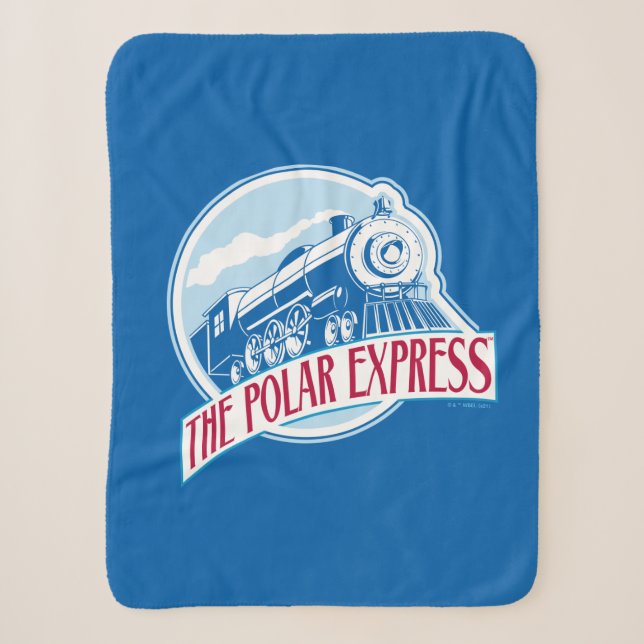 Couverture Sherpa L'Express polaire | Insigne de train (Devant)