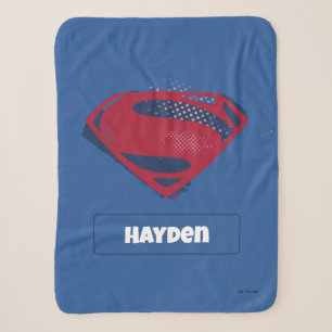 Couverture Sherpa Ligue de Justice   Symbole Superman brosse et demi
