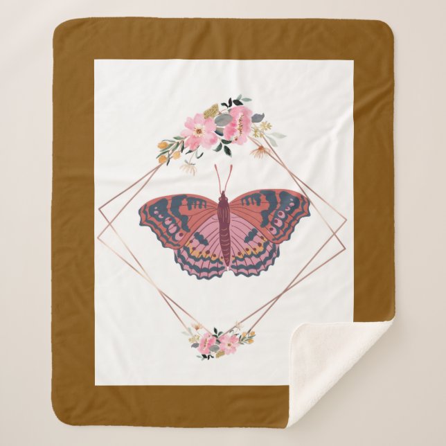 Couverture Sherpa Linee morbide e armoniose (Devant)