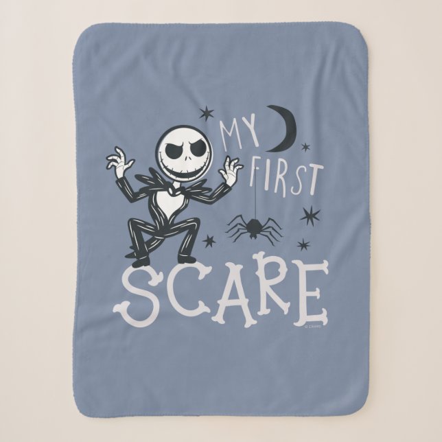 Couverture Sherpa Little Jack Skellington - Ma première peur (Devant)