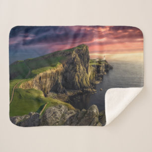 Couverture Sherpa Littoral Île de Skye, Écosse
