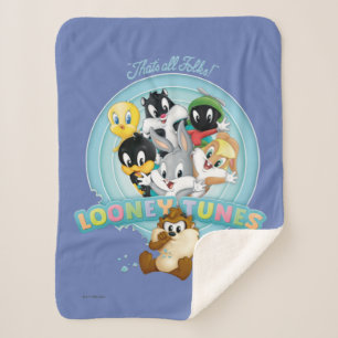 Couverture Sherpa Logo Bébé LOONEY TUNES™ C'est tous les gens
