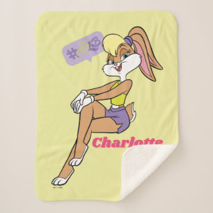 Couverture Sherpa Lola assis