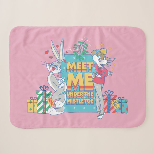 Couverture Sherpa LOONEY TUNES™ | Rencontrez-moi sous la souris (Devant (Horizontal))