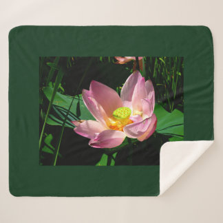 Couverture Sherpa Lotus Blossom