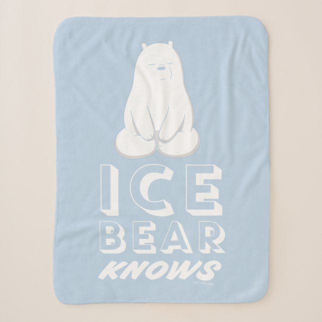 Couverture Sherpa L'Ours De Glace Connaît (Devant)