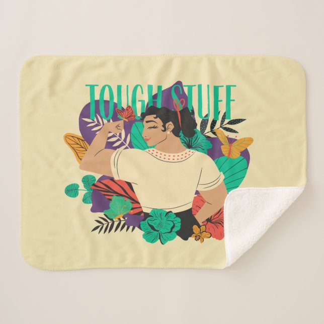 Couverture Sherpa Luisa d'Encanto | Tuff Stuff (Devant (Horizontal))