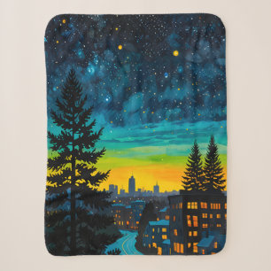 Couverture Sherpa Luminosité du crépuscule urbain