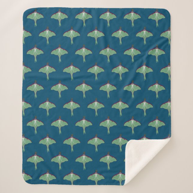 Couverture Sherpa Luna Moth (Devant)