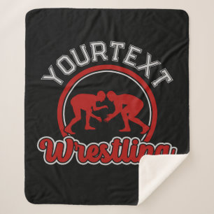 Couverture Sherpa Lutter AJOUTER LE NOM Grappe Champion d'équipe