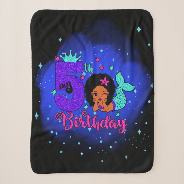 Couverture Sherpa Ma sirène du 5e anniversaire (Devant)