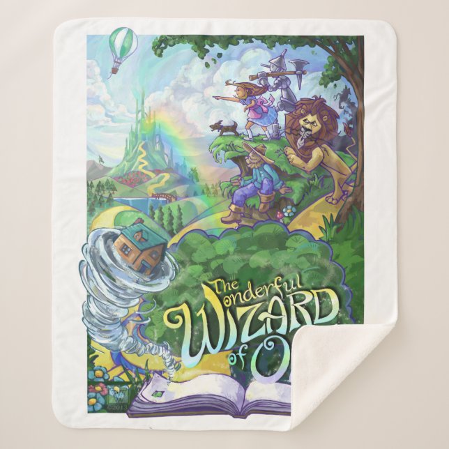 Couverture Sherpa Magnifique magicien d'Oz (Devant)