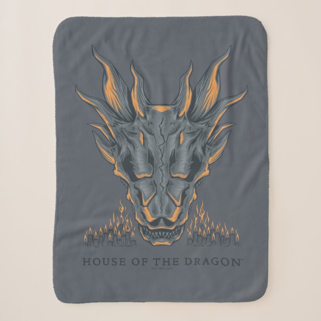 Couverture Sherpa MAISON DU DRAGON | Altar à bougie de Balerion (Devant)