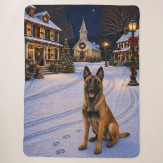 Couverture Sherpa Malinois belge Vacances