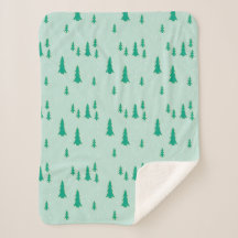 Manta Sherpa con diseño navideño.