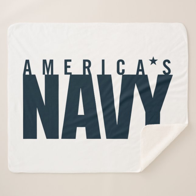 Couverture Sherpa Marine américaine | Marine américaine (Devant (Horizontal))