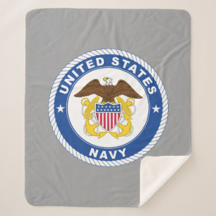 Couverture Sherpa Marine américaine   Officier Crest