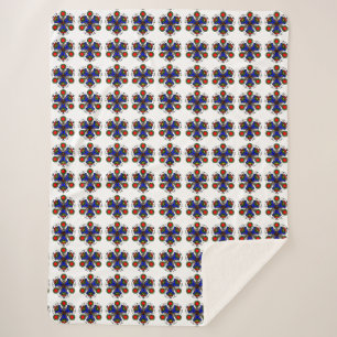 Couverture Sherpa Marine royale Zen