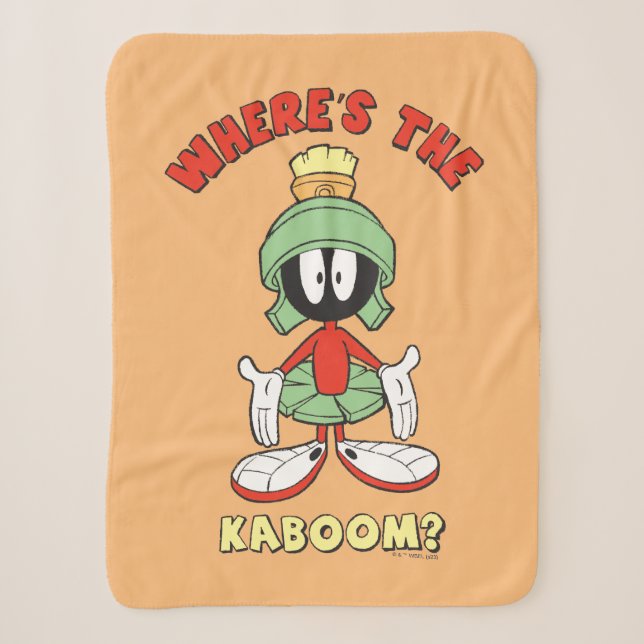 Couverture Sherpa MARVIN LE MARTIAN™ Où est le Kaboom ? (Devant)