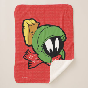 Couverture Sherpa MARVIN MARTIAN™ "Outta This World" Holiday