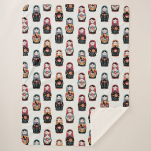 Couverture Sherpa Matreshka Sherpa Blanket