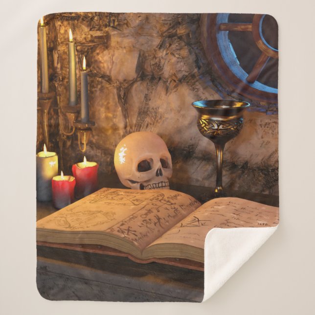 Couverture Sherpa Medieval Fantasy Wizard's Study (Devant)