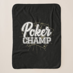 Couverture Sherpa Meilleur Jeu de cartes de Poker Joueur de Poker