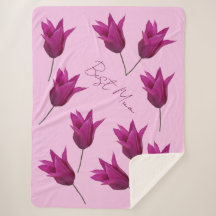 Meilleure maman jolie tulipes rose floral heureux 