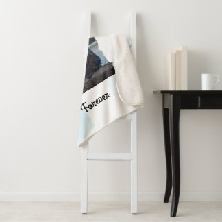 Couverture Sherpa Meilleurs amis pour une photo personnalisée