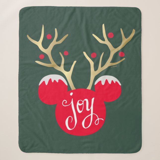 Couverture Sherpa Mickey & Friends | Mickey Christmas Joy (Devant)