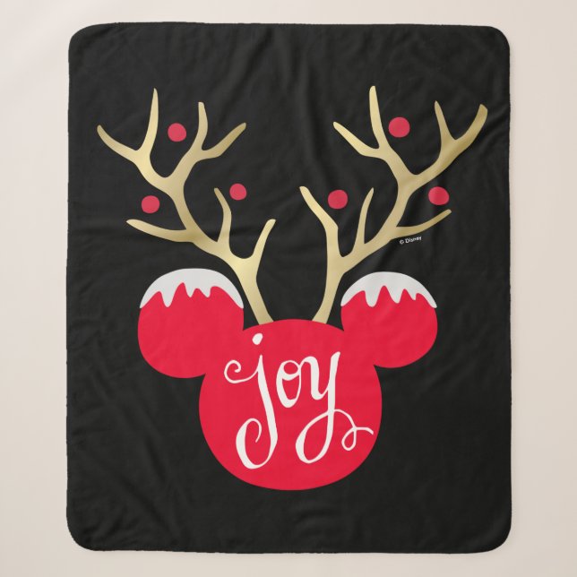 Couverture Sherpa Mickey & Friends | Mickey Christmas Joy (Devant)