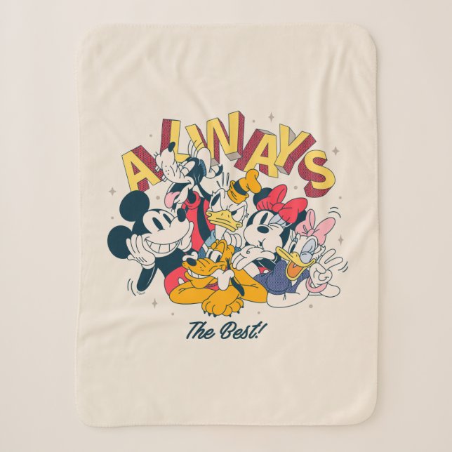 Couverture Sherpa Mickey & Friends | Toujours Le Meilleur (Devant)