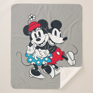 Couverture Sherpa Mickey & Minnie   Couple gagnant