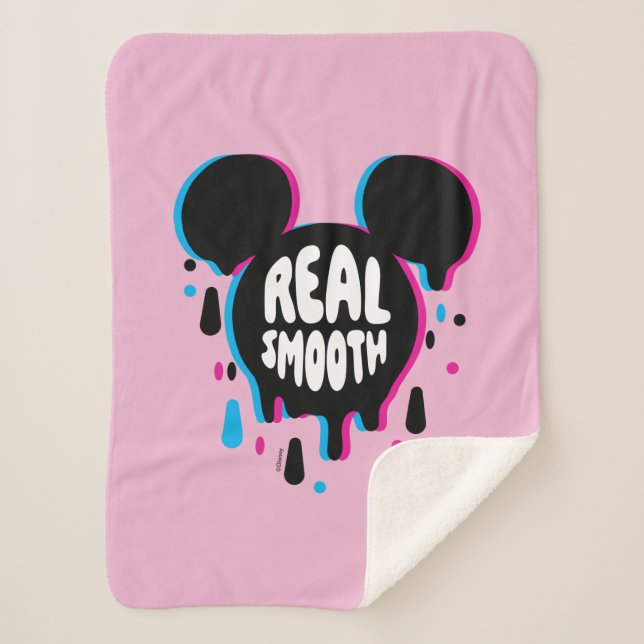 Couverture Sherpa Mickey Mouse Real Smooth (Devant)