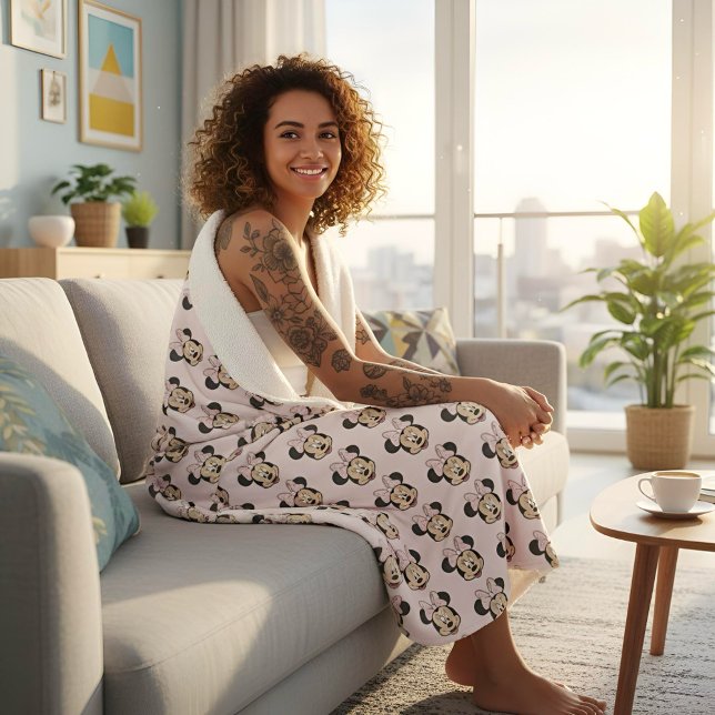 Couverture Sherpa Minnie Sherpa Blanket (Créateur téléchargé)