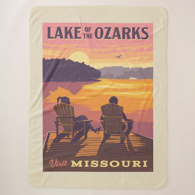 Couverture Sherpa Missouri | Lac des Ozarks (Devant)