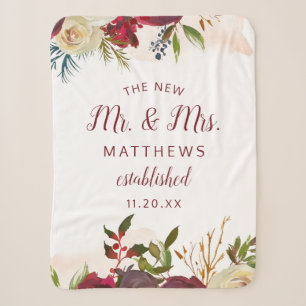 Couverture Sherpa Mistletoe Manor Le Nouveau M. & Mme Newlyweds