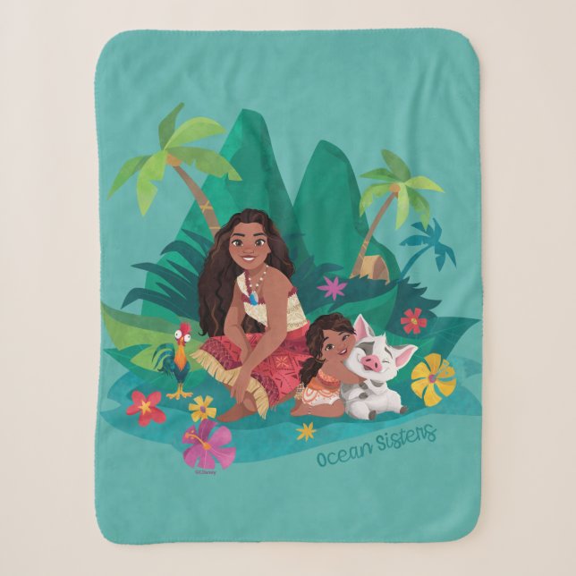 Couverture Sherpa Moana et Simea Ocean Sisters (Devant)