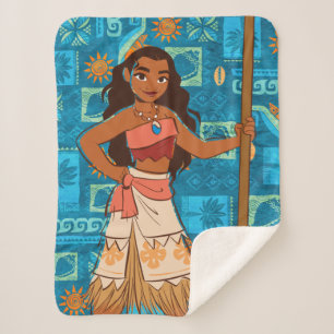 Couverture Sherpa Moana  Fille De La Mer