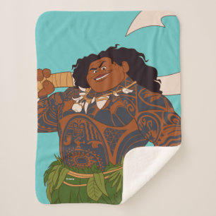 Couverture Sherpa Moana  Maui - Hook a le pouvoir