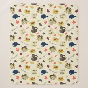Couverture Sherpa Modèle de déjeuner chez Luke pour Gilmore Girls