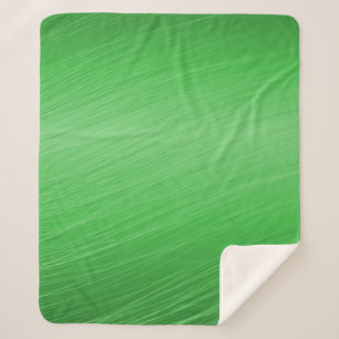 Couverture Sherpa Modèle de texture arrière - plan verte