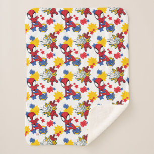Couverture Sherpa Modèle "Spidey "Go-Webs,-Go!""