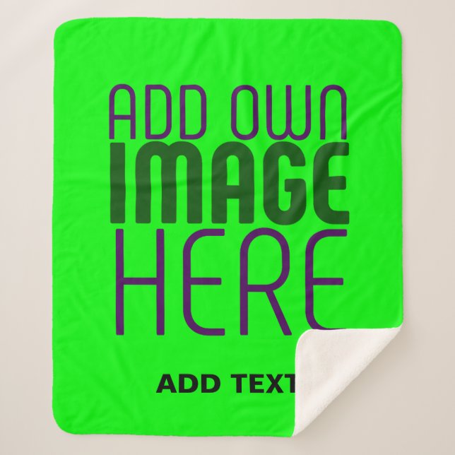 COUVERTURE SHERPA MODÈLE TEXTE D'IMAGE VERTE MODERNE ÉDITABLE LIME (Devant)