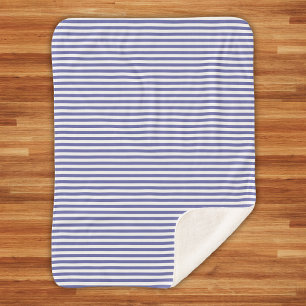 Couverture Sherpa Moderne tendance rayée