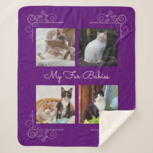 Couverture Sherpa Mon Fourrure Baby Photo personnalisée