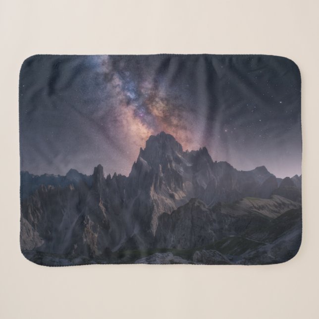 Couverture Sherpa Montagnes | Dolomites Mountains, Italie (Devant (Horizontal))