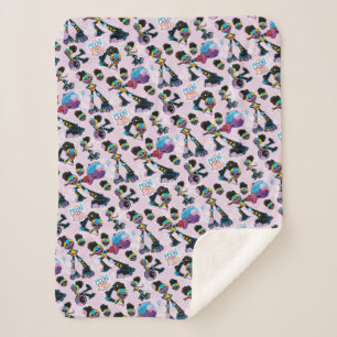 Couverture Sherpa Moon fille caractère Pose Motif