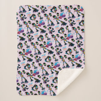 Couverture Sherpa Moon fille caractère Pose Motif